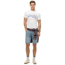 Superdry Män Sport-T-shirts & Linnen - Vitt - Visa 2