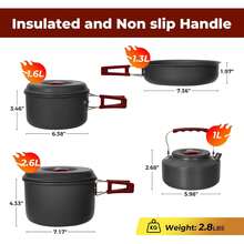 Picnic Cookware & Parts - 6 People With Kettle - View 11