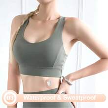 1組5片米色Omnipod 5黏貼貼片，防水防汗、低過敏性、不含乳膠，Omnipod Dash專用預裁切覆蓋貼片 - 彩色 - 查看 3