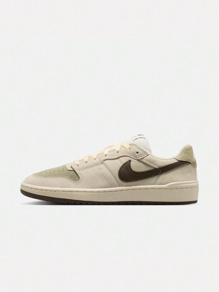 Men's NIKE SB CODE 58 Low-Top Skateboard Shoes IB0108-101 - Mocha Brown - View 1