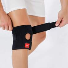 Vilico 1pc Freely Adjustable Knee Pad, Comfortable And Breathable, With PVC Support Band, Suitable For Weightlifting, Fitness, And Gym Knee Protection - Multicolor - View 9