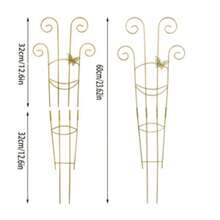 Indoor Plant Support Plastic Garden Stake, Small Climbing Leaf-Shaped Support, Suitable For Pothos, Monstera, Monstera Deliciosa And Other Plants, Can Support Ivy, Monstera And Other Plants - A - View 4