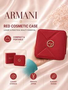 Giorgio Armani 阿瑪尼紅色化妝盒 - 紅色 - 查看 3