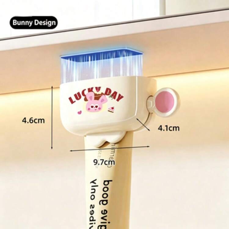 Magnetic Toothpaste Squeezer, Wall-Mounted Toothpaste Holder, Wall-Mounted Facial Cleanser Storage Rack, Toothpaste Storage Rack, Toothpaste Dispenser - A - View 7