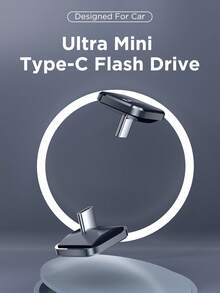 EAGET Mini Type-C Car Flash Drive Portable Zinc Alloy USB Stick Plug & Play Vehicle Music Storage U Disk - View 2