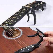 Kit para Guitarra Acústica 66 Piezas con Cuerdas de Guitarra Acústica Afinador Capo Guitarra Cejilla Púas Correa Herramientas para Guitarra Kit de Reparación y Mantenimiento Completo - 1 - Ver 4
