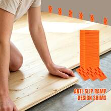 EFAN Multifunctional Solid & Engineered Flooring Installation Kit, Handle-Free Tapping Block Space-Saving Design With 20 Wedges & 40 Shims – Complete Accessory Set - Wood Flooring Installation Kit - View 7