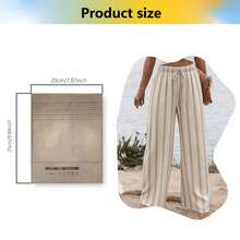 Multi-Size Casual Pants S-5XL Sewing Patterns, 1:1 Scale Basic Women's Clothing Sewing Patterns, Beginner Sewing Patterns, Clothing Making Templates, Handmade Clothing Sewing Patterns - Y1002 - View 5