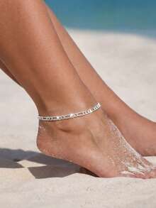 FOREVER QUEEN 925 Sterling Silver Chain Bracelet - Elegant, Simple And Exquisite Bracelet - Exquisite Jewelry Gift - Fashion Accessory For Ladies And Girls - Silver - View 5