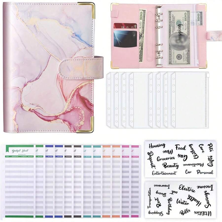 Accounting Ledger Book - Rosa - View 1