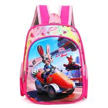 Disney Back To School Animal City Cartoon Print Backpack, Lightweight Large Capacity Casual Daily Use Bag, Multi-Pocket Padded Shoulder Strap Shoulder Bag, Suitable For Campus Travel Outdoor Use Storage Bag, Suitable For Daily Commute Use, Party Gift, Love From Mom - Multicolor - View 11