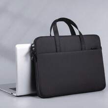 Fashionable Minimalist New Versatile Shoulder Handbag Business Laptop Briefcase Office Bag Padded Tech Organizer Case Travel Essential Professional - Multicolor - View 11