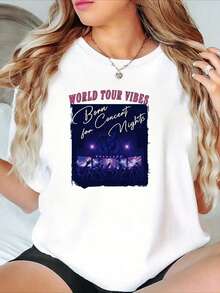 Women T-Shirts - 白色 - 查看 1