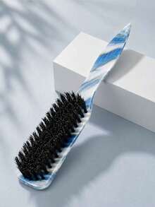 1pc Smooth Back Comb Set, Suitable For Creating Smooth Ponytail Bun, Smoothing Frizz, Controlling Hairline, Backcombing And Volumizing Styling. Wide-Tooth Comb Head Convenient For Sectioning And Parting. Suitable For Hair Salons, Beauty Parlors, Travel And Beauty Care - Multi-color - View 4