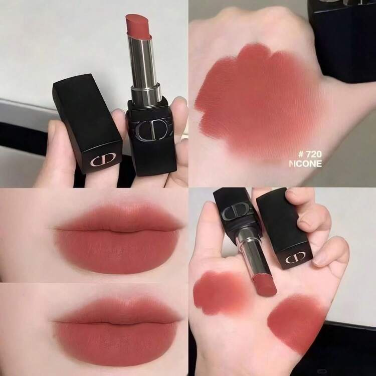Christian Dior Dior Rouge Dior-720 Lápiz labial, apto para uso diario - 720 Velo Icone - Añade 1