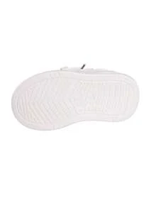 Toddler Fashion Versatile Casual Hook And Loop Sports Skate Shoes - White - View 7