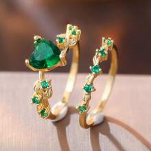 Bohemian Style Copper Craft Jewelry, Luxury Women's Accessories, Suitable For Summer Beach, Daily Wear And Gift Giving - Green - View 3