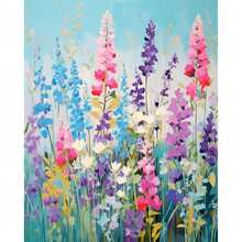 Paint By Numbers For Adults & Beginners DIY Flower Acrylic Painting Set 40*50cm 16*20 Inch Unframed Canvas With Brushes Paints Home Decor Holiday Birthday Christmas Valentine's Day Graduation Gift - Flower - View 16