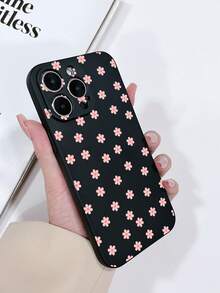 Matte Precise Cutouts Skin-Feel TPU Painted Phone Case - Multicolor - View 3