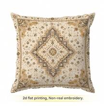 4pcs/1pc Bohemian Vintage Persian Pattern Pillow Covers, Single-Sided Print Cushion Covers, Suitable For Living Room Bedroom Home Decor, All-Season Use Pillow Covers - Multicolor 02 - View 16