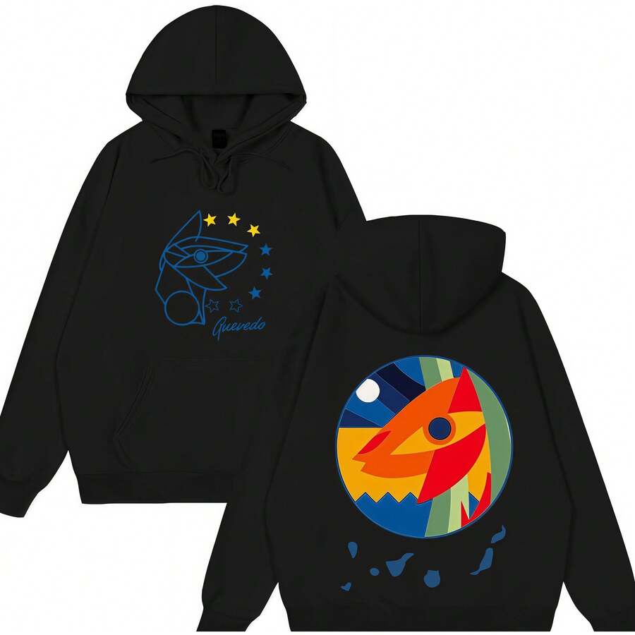 Men Hoodies - Black - View 1