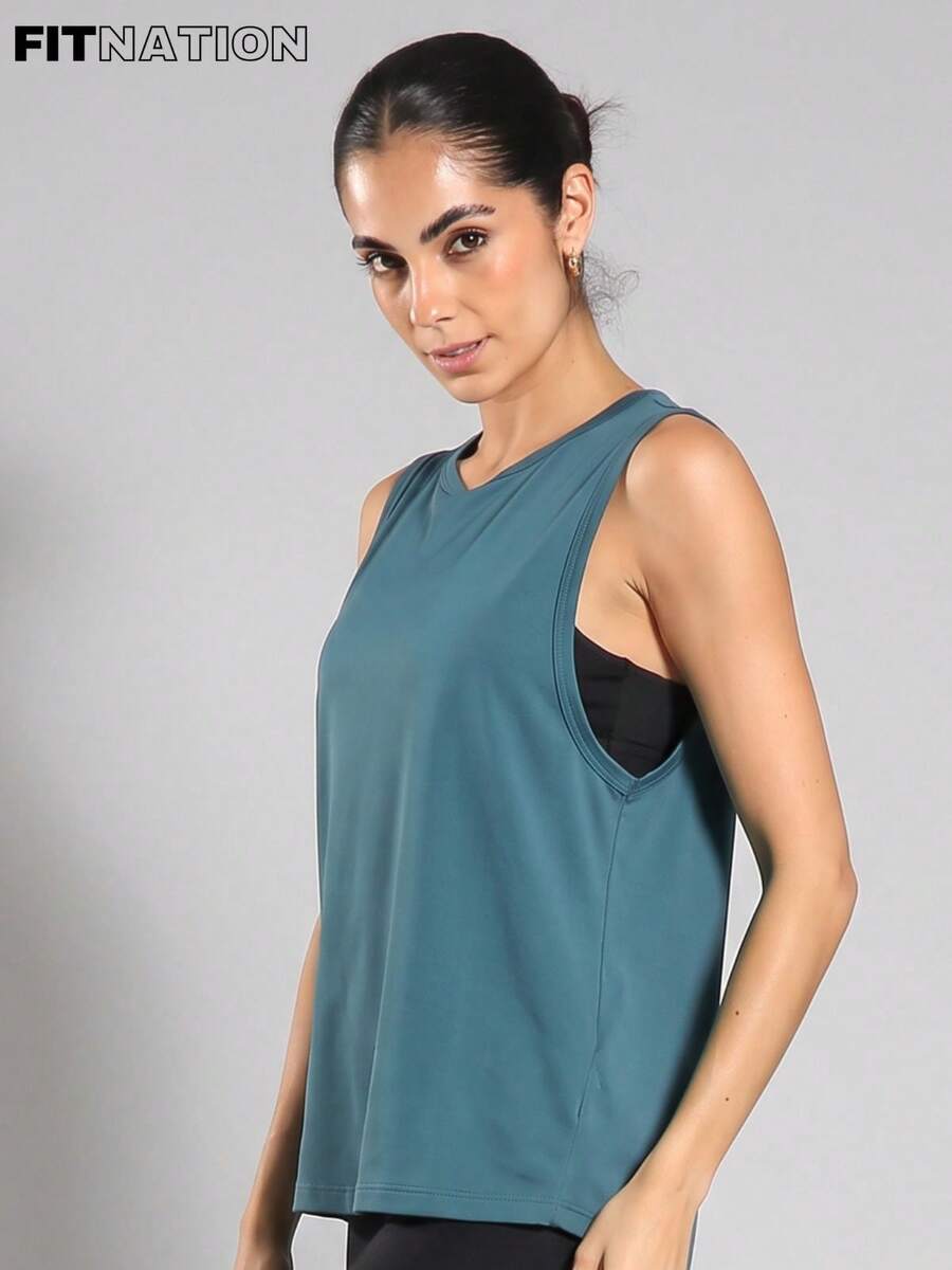 Women Sports Tees & Tanks - 綠林 - 查看 1