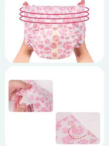 8pcs Disposable Pet Diapers, Soft Material Non-Irritating To Pet Skin, Specially Designed For Pets In Heat, A Thoughtful Gift For Your Pets - Multicolor - View 6