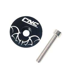 CNC 1-1/8 Inch Bike Headset Top Cap With M6 Bolt Aluminum Alloy Fork Stem Cap Cover For MTB Road Bike - Apricot - View 8