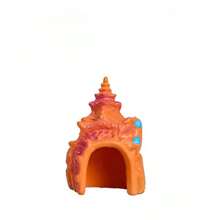 5 buah Dekorasi Akuarium Rumah Resin Kartun Lucu, Gua Persembunyian Rumah Cangkang Jamur Acak, Ornamen Lanskap Akuarium Ikan, Aksesori Lanskap Air Tempat Berlindung untuk Pembiakan Ikan Betta dan Udang - Akuarium Bahagia - View 10