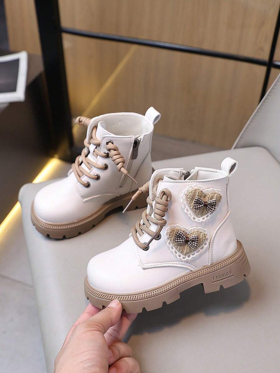 Infant Fashion New Boots, Comfortable Lining - Beige - View 1