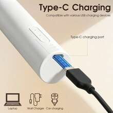 1pc Handheld Electric Frother, Portable Coffee Milk Foamer, 500mAh Battery Capacity, 3-Speed Adjustable, Equipped With Dust Cover, Suitable For Mixing Coffee, Matcha And Eggs - Multicolor - View 5