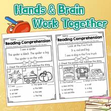 Children's Reading Comprehension Workbook, Beginner Reader Q&A Activity, Designed To Cultivate Focus, Sentence Understanding And Early Learning - 閱讀理解 - 查看 10