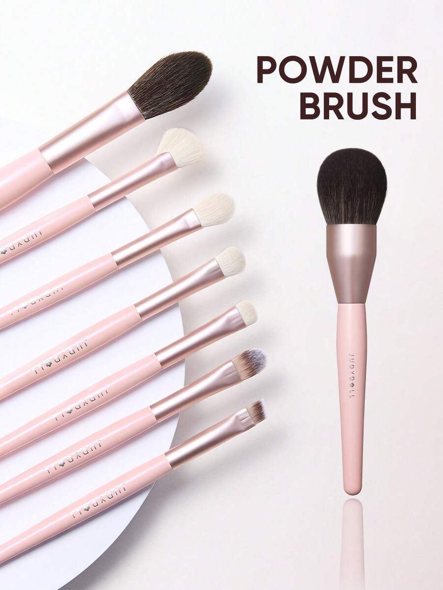 JUDYDOLL 刷具組,柔軟蓬鬆化妝刷,便攜式化妝工具 - a Powder Brush - 查看 1