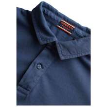 Superdry بولو رياضي رجالي - الأزرق - مشاهدة 4