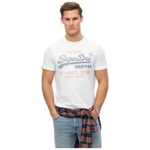 Superdry Män Sport-T-shirts & Linnen - Vitt - Visa 1