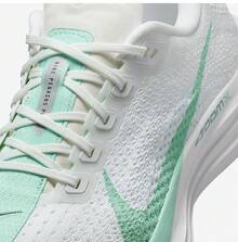 Nike Pegasus Women's PEGASUS PLUS Lightweight Road Mesh Running Shoes FQ7261-103 - White Green - View 6