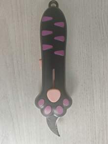 1pc Cat Paw Unboxing Knife Portable Utility Knife Cute Cartoon Student Unboxing Knife Opening Knife Creative Parcel Knife. Suitable For Opening Packages, DIY Crafts - Multiple Styles - View 7