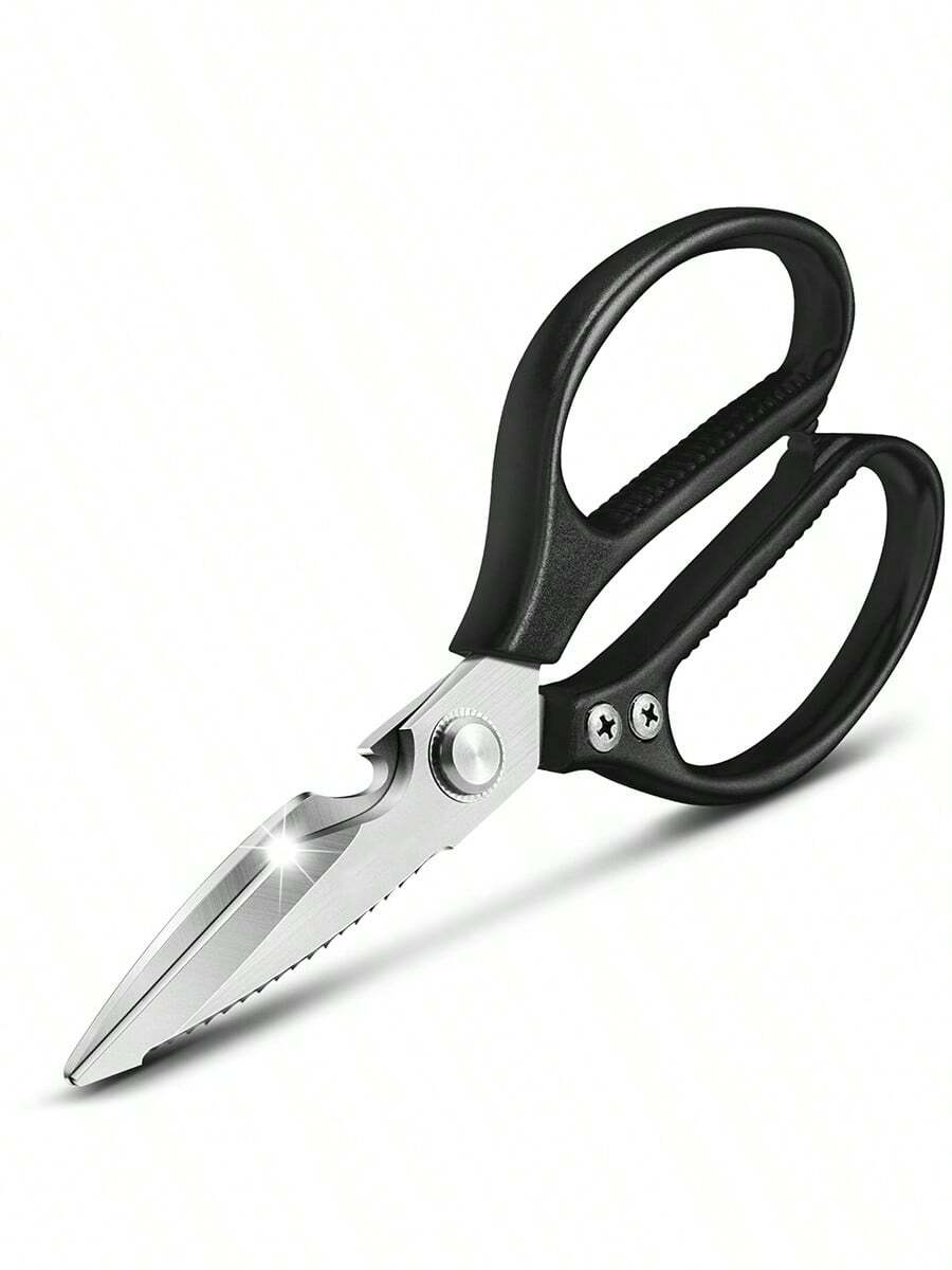 Powcan Dishwasher Kitchen Scissors, Cooking Accessories For Cutting Meat, Chicken, Fish, Poultry, Herbs And Bread