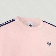 Adidas Clover Men's Summer New 3S TEE Sports Casual Short Sleeve - Pink - View 9