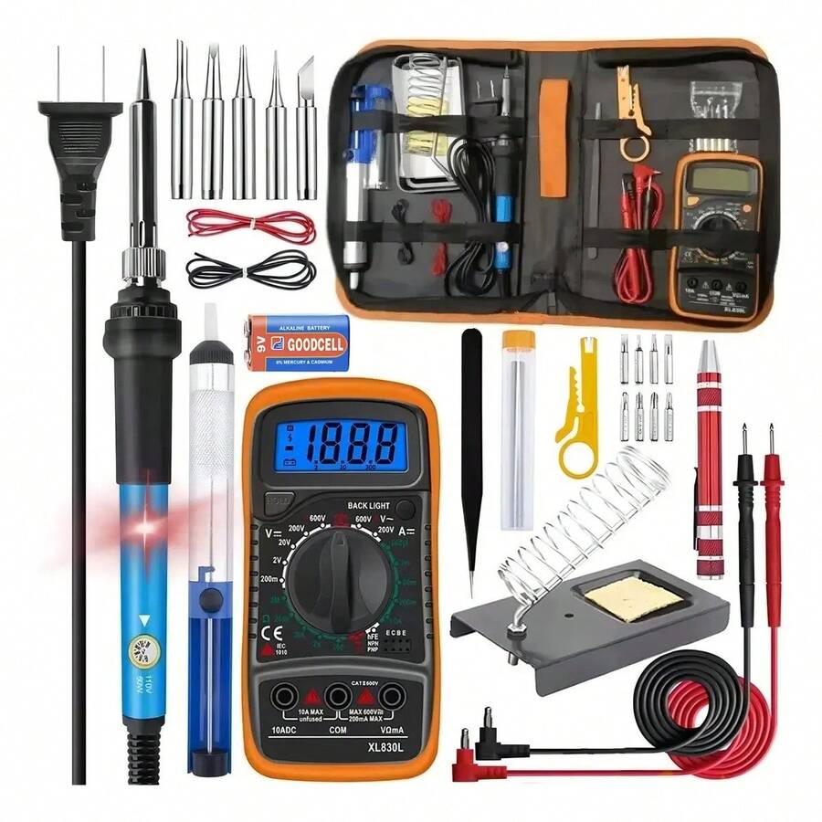 Electric Soldering Irons - Dark Blue - View 1