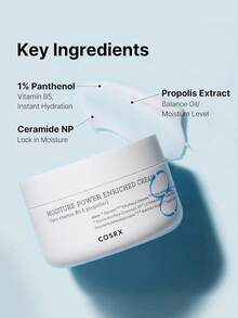 COSRX 透明質酸保濕霜 日夜通用 含 Pro Vitamin B5 (D-泛醇) 50ml 蜂膠萃取、神經醯胺，長效保濕，適合乾性敏感肌，韓國護膚 - 乳霜 - 查看 4