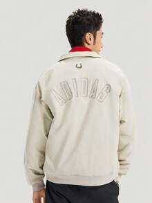 Adidas Men's NYR 3S WV JKT Woven Collarless Jacket KE4058 - Beige - View 3