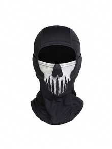 Multiple Horror Pattern Quick-Dry Headwear, Breathable Lightweight Sweat-Proof Face Mask, Windproof, Suitable For Motorcycle Riding, Cycling And Street Sports, UV Protection Headgear, Suitable For Running, Fishing, Halloween Cosplay And Outdoor Activities - Multicolor - View 14