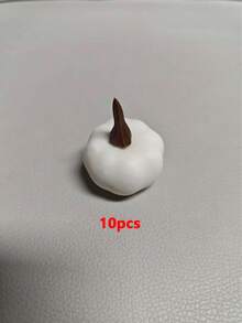 1/5/10pcs Artificial Mini Pumpkin, Suitable For Halloween DIY Wreath Handmade, Autumn Home Decor, Kitchen Tabletop Decoration, Seasonal Fruit Bowl Display, Autumn Door Wreath, Thanksgiving Table Centerpiece, Autumn Wedding Decoration, Tabletop Party Artificial Decoration Props - New Model - View 12