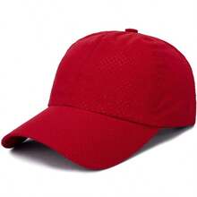 Solid Color Thin Quick-Dry Baseball Cap, Unisex Casual Lightweight Duck Bill Hat For Shopping, Spring/Summer Outdoor Essential - Unisex - View 12