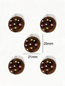 10/20/100pcs Star Ice Cream Ball Resin Charms DIY Necklace Bracelet Earrings Phone Chain Pendant - Ice Cream Ball - View 4