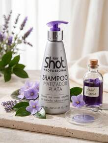 Shampoo For Straight, Curly, And Platinum Hair - Platinum Toning Shampoo - View 1
