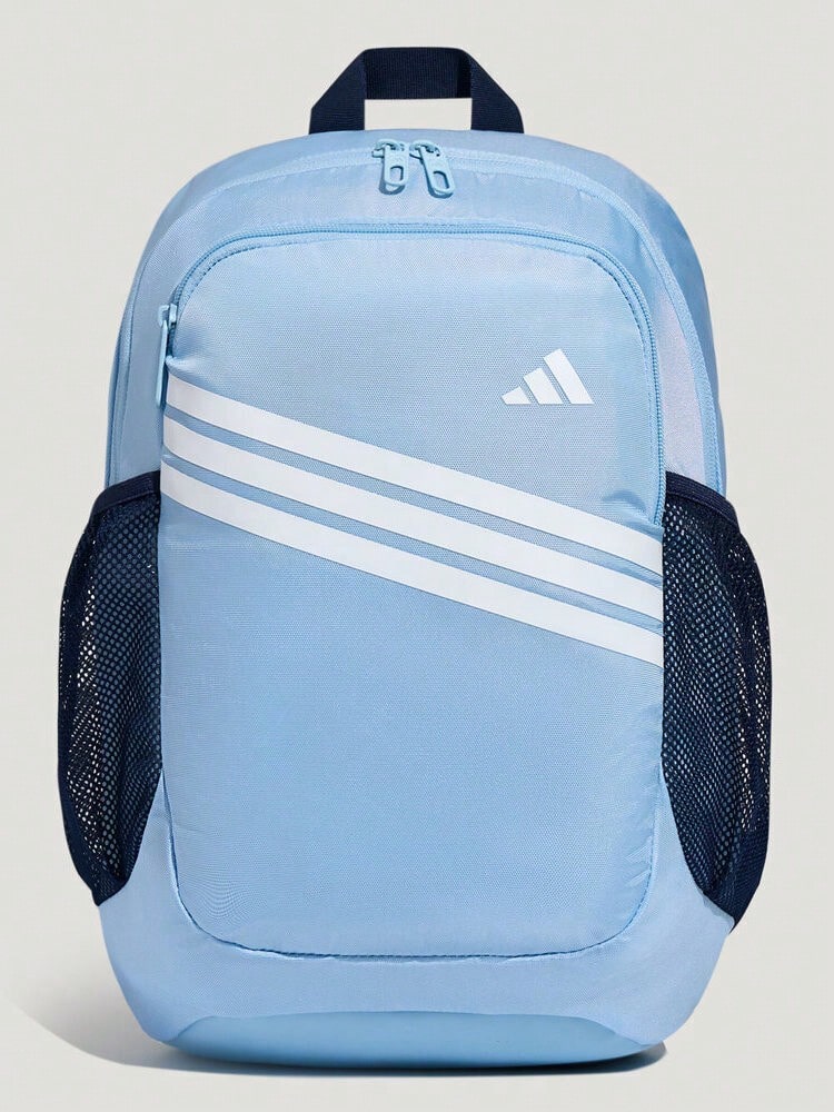 Adidas 兒童輕量運動基礎後背包 休閒後背包 青少年適用 KZ5044 - 藍白色 - 查看 1