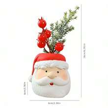 Adornos de Estatua de Navidad - rojo - Ver 10