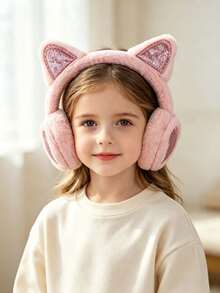 New Girls' Winter Ear Muffs, Cute Korean Style Ear Muffs Set, Ear Covers, Warm And Frost-Proof - Multicolor - View 1